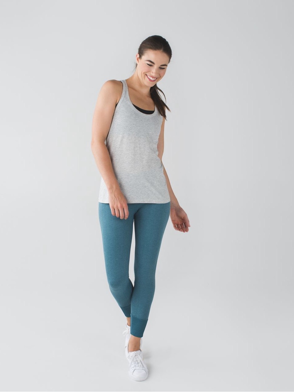 Lululemon Ebb To Street Pant Heathered Desert Teal Size 6